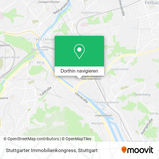 Stuttgarter Immobilienkongress Karte