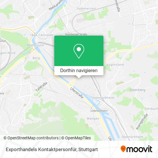Exporthandels Kontaktpersonfür Karte
