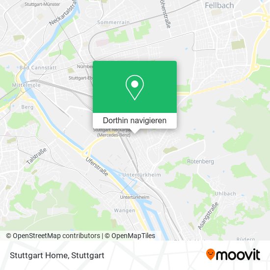 Stuttgart Home Karte