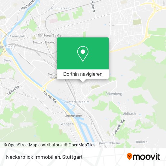 Neckarblick Immobilien Karte