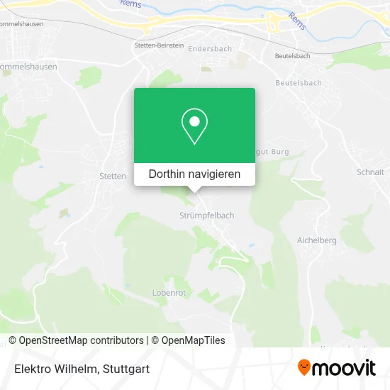 Elektro Wilhelm Karte