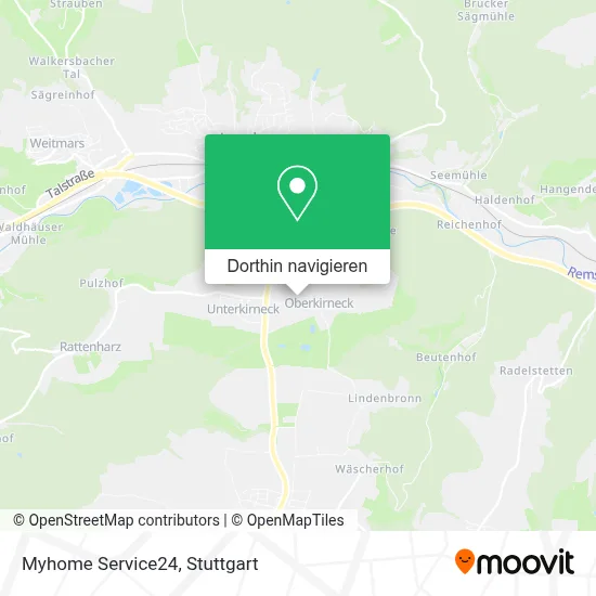 Myhome Service24 Karte