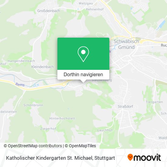Katholischer Kindergarten St. Michael Karte