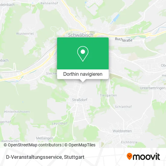 D-Veranstaltungsservice Karte
