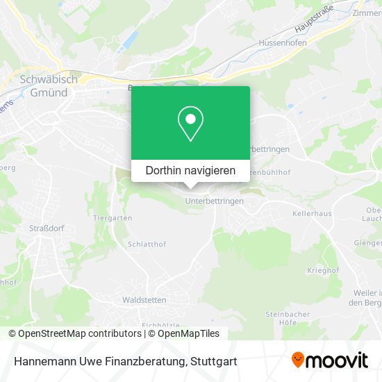 Hannemann Uwe Finanzberatung Karte