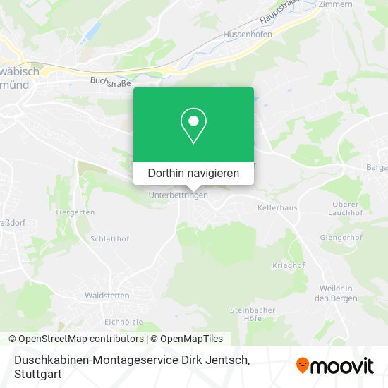 Duschkabinen-Montageservice Dirk Jentsch Karte