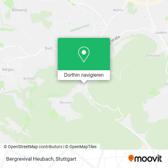 Bergrevival Heubach Karte