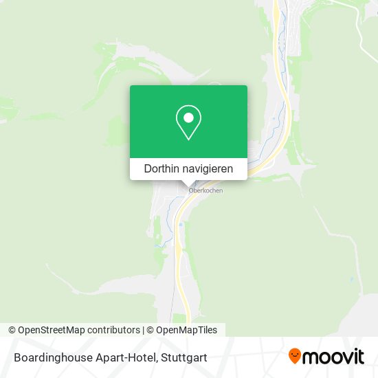 Boardinghouse Apart-Hotel Karte