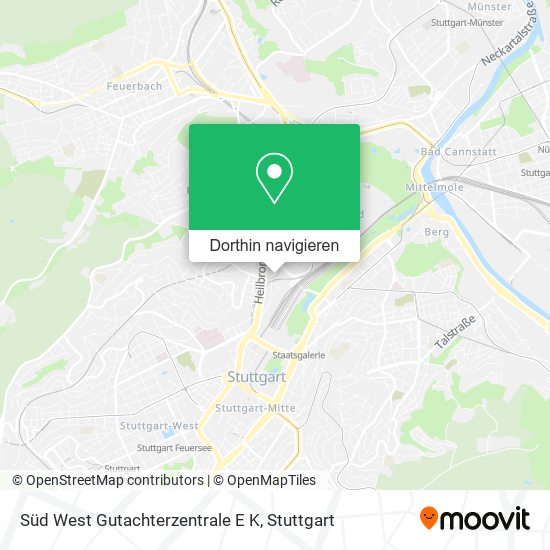 Süd West Gutachterzentrale E K Karte