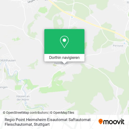 Regio Point Heimsheim Eisautomat Saftautomat Fleischautomat Karte
