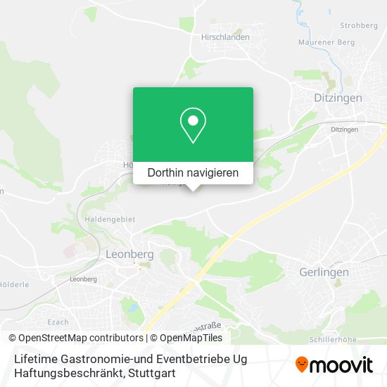 Lifetime Gastronomie-und Eventbetriebe Ug Haftungsbeschränkt Karte