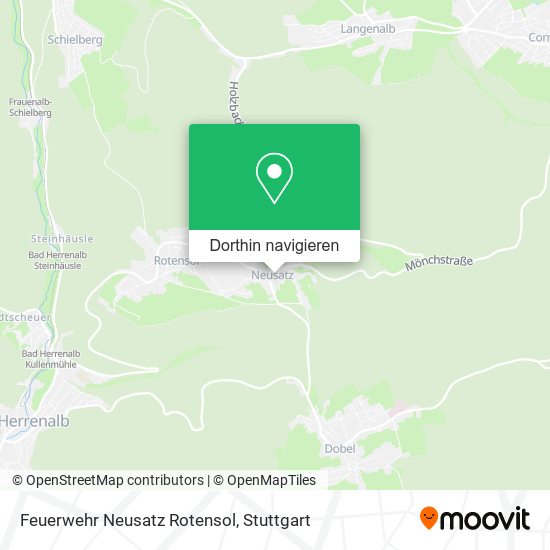 Feuerwehr Neusatz Rotensol Karte