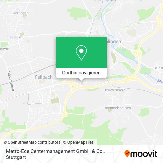 Metro-Ece Centermanagement GmbH & Co. Karte