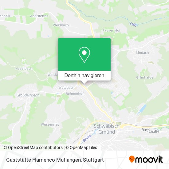 Gaststätte Flamenco Mutlangen Karte