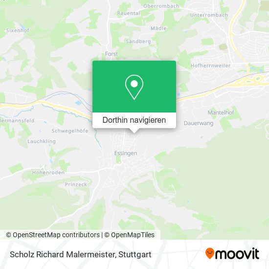 Scholz Richard Malermeister Karte
