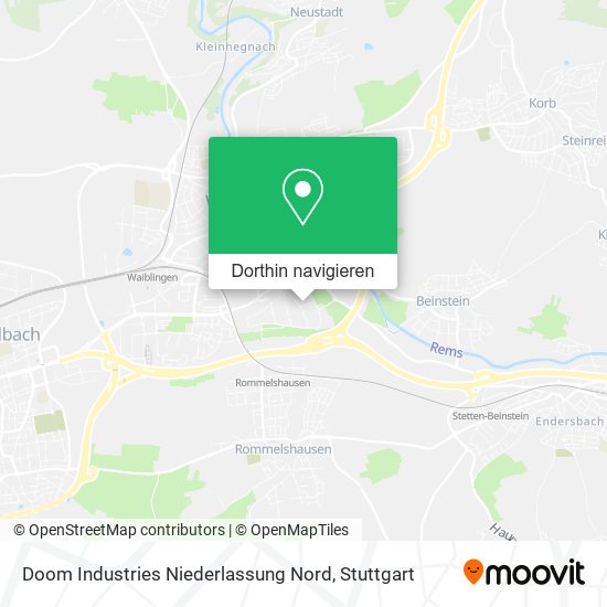 Doom Industries Niederlassung Nord Karte