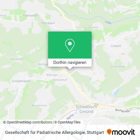 Gesellschaft für Pädiatrische Allergologie Karte