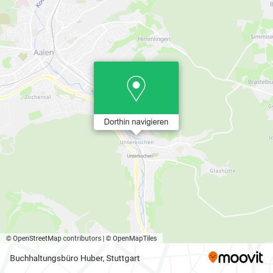 Buchhaltungsbüro Huber Karte