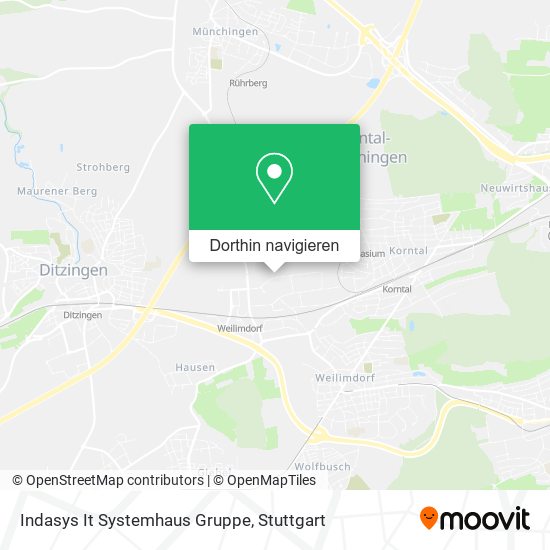 Indasys It Systemhaus Gruppe Karte