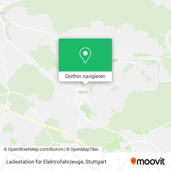 Ladestation für Elektrofahrzeuge Karte