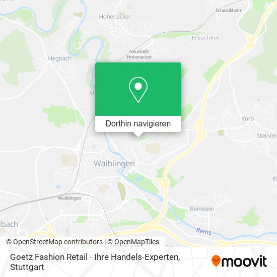 Goetz Fashion Retail - Ihre Handels-Experten Karte