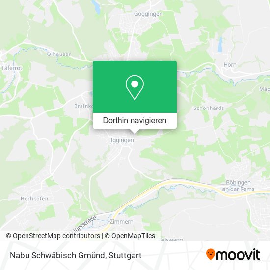 Nabu Schwäbisch Gmünd Karte