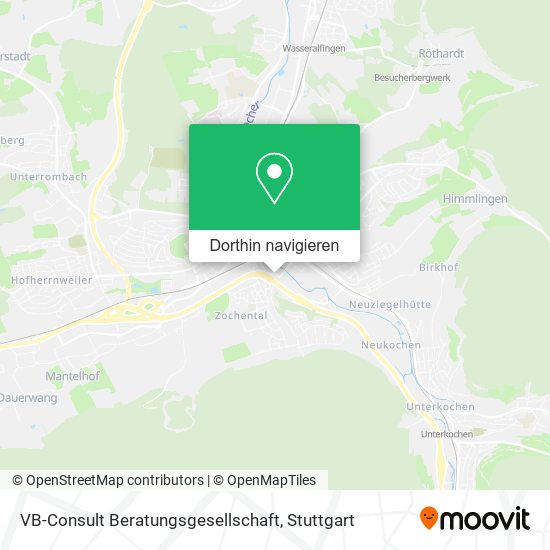 VB-Consult Beratungsgesellschaft Karte