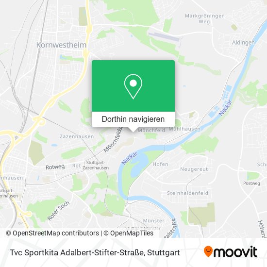 Tvc Sportkita Adalbert-Stifter-Straße Karte