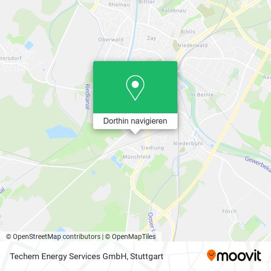 Techem Energy Services GmbH Karte