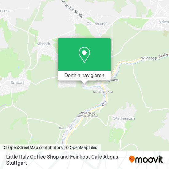 Little Italy Coffee Shop und Feinkost Cafe Abgas Karte