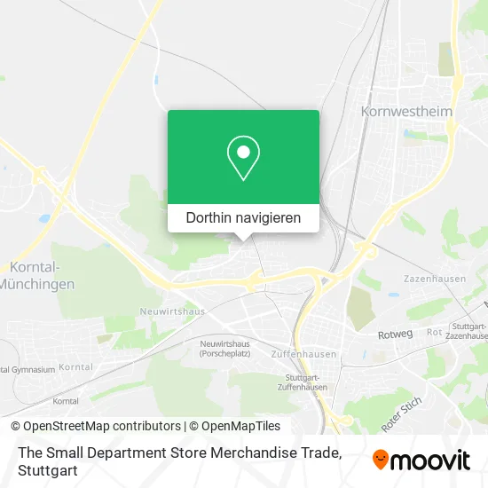 The Small Department Store Merchandise Trade Karte