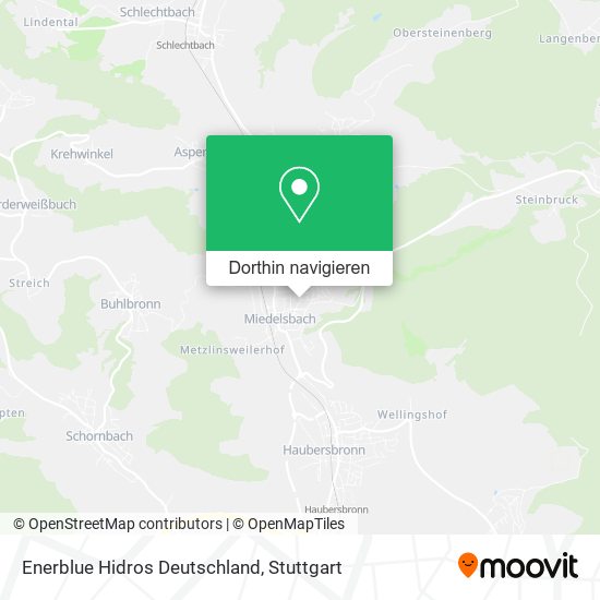 Enerblue Hidros Deutschland Karte