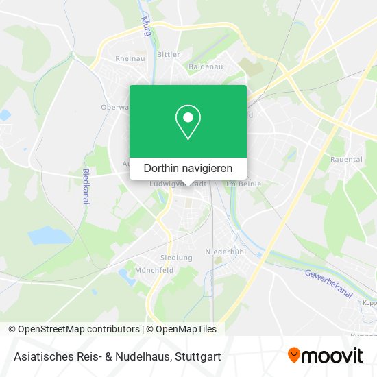 Asiatisches Reis- & Nudelhaus Karte