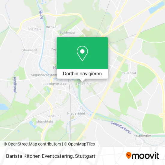 Barista Kitchen Eventcatering Karte