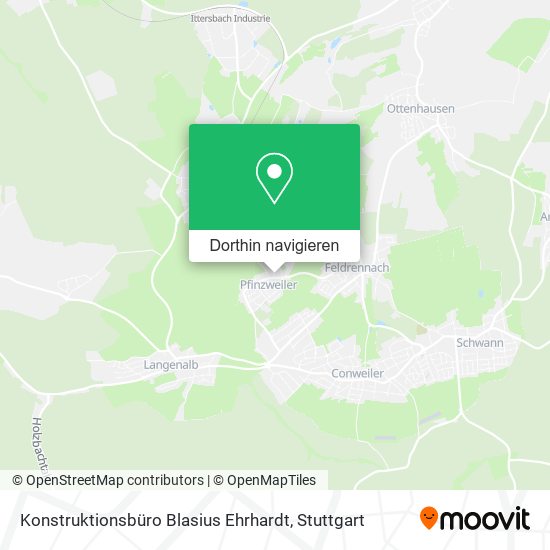 Konstruktionsbüro Blasius Ehrhardt Karte