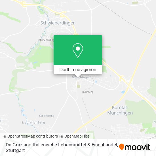 Da Graziano Italienische Lebensmittel & Fischhandel Karte