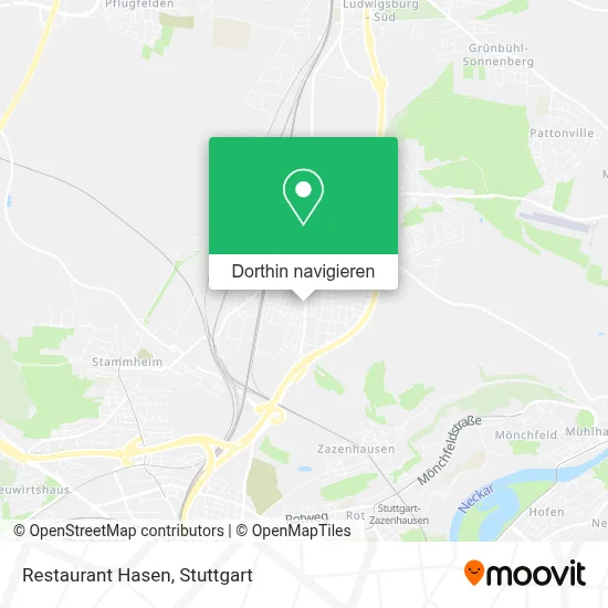 Restaurant Hasen Karte