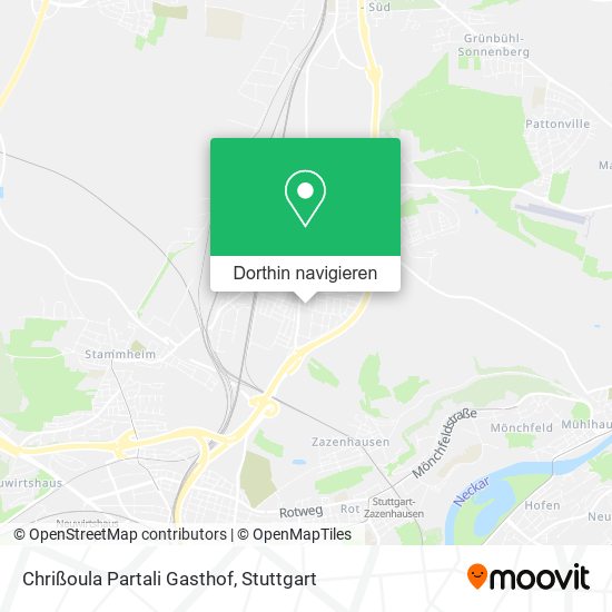 Chrißoula Partali Gasthof Karte