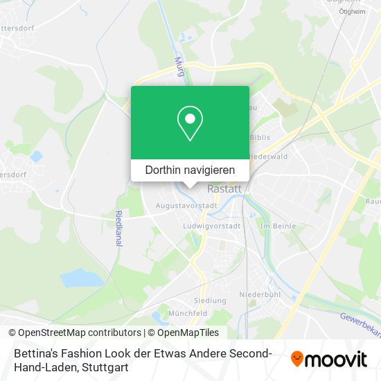 Bettina's Fashion Look der Etwas Andere Second-Hand-Laden Karte