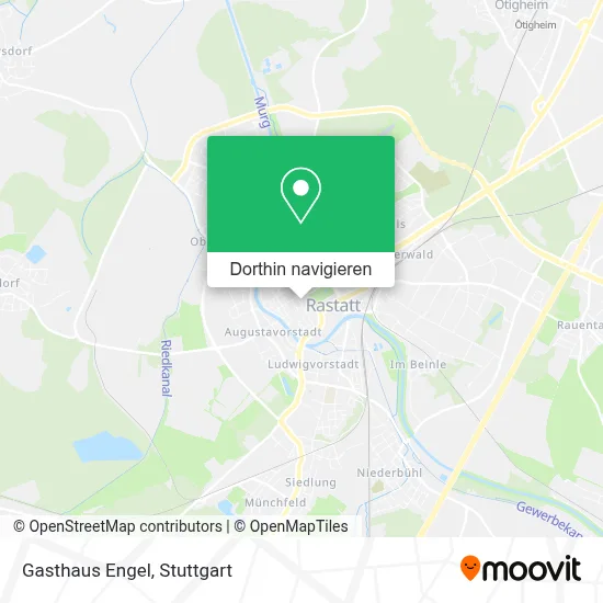 Gasthaus Engel Karte