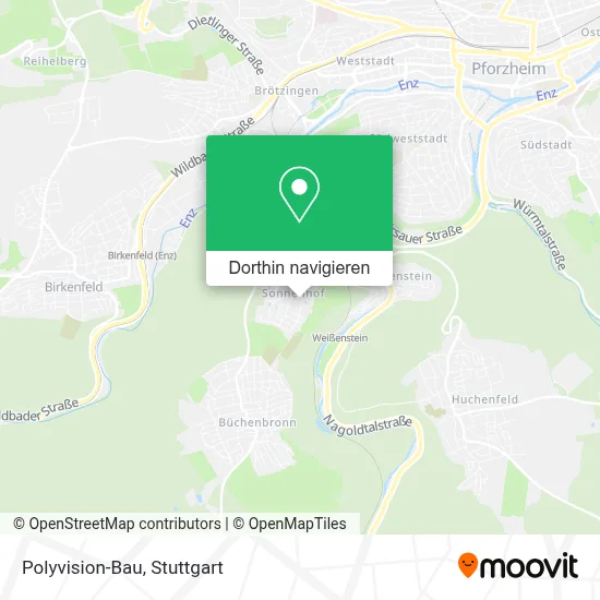 Polyvision-Bau Karte