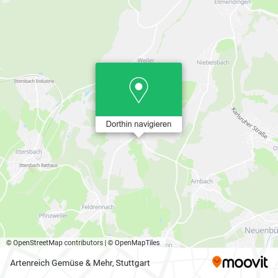 Artenreich Gemüse & Mehr Karte