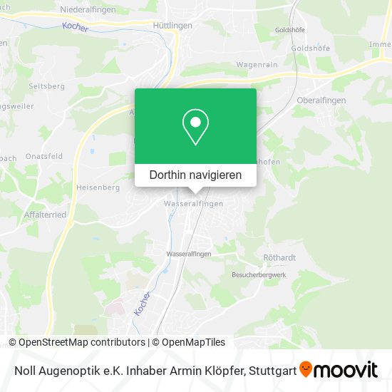 Noll Augenoptik e.K. Inhaber Armin Klöpfer Karte