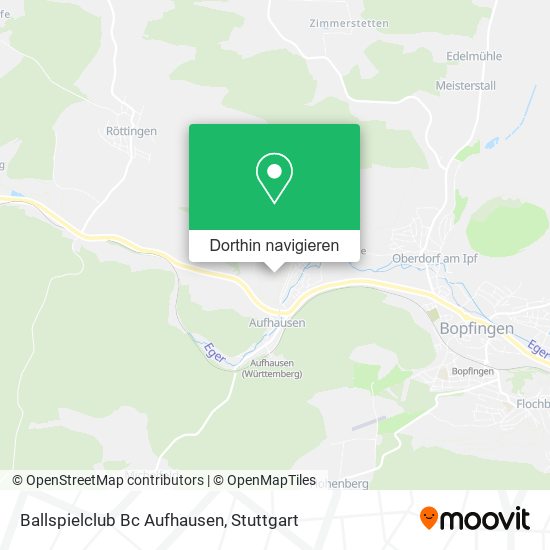 Ballspielclub Bc Aufhausen Karte