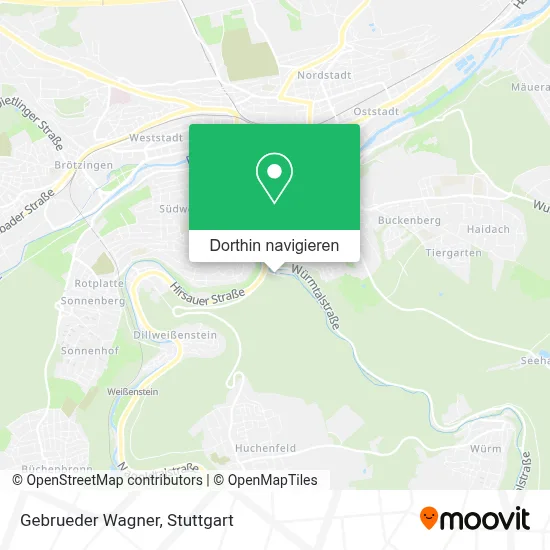 Gebrueder Wagner Karte