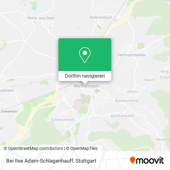 Bei Ilse Adam-Schlagenhauff Karte