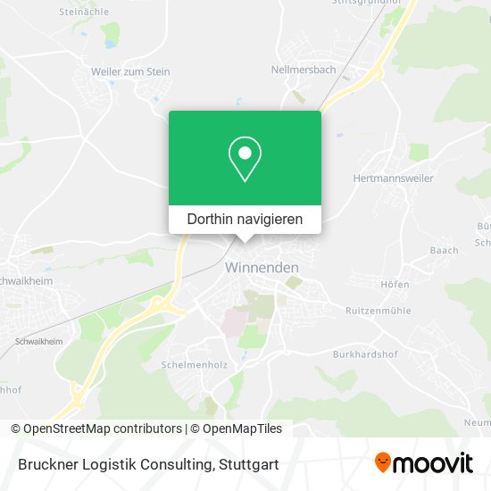 Bruckner Logistik Consulting Karte
