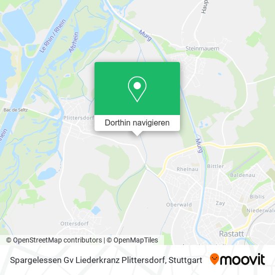 Spargelessen Gv Liederkranz Plittersdorf Karte