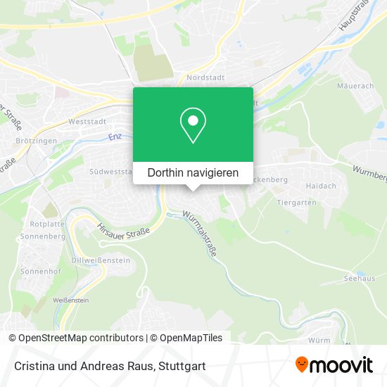 Cristina und Andreas Raus Karte