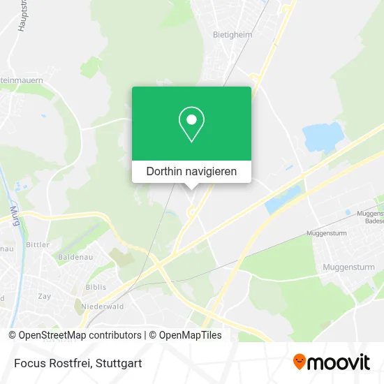 Focus Rostfrei Karte